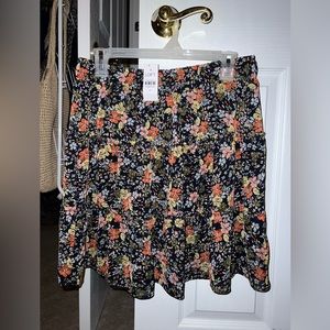 Loft floral skirt